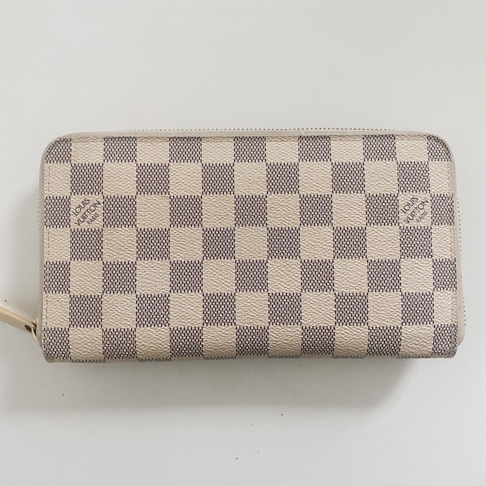 Louis Vuitton Damier Azur Zippy Organizer Wallet - Picture 1 of 4
